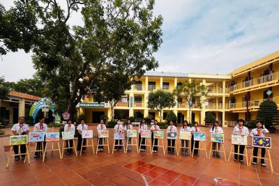 Tiết học Mỹ thuật ngoài trời – Chào mừng kỷ niệm 43 năm ngày Nhà giáo Việt Nam 20/11/2025