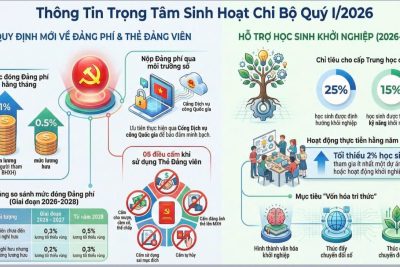 Chiều ngày 03/4/2026 Chi bộ Trường Thcs Hải Hậu tổ chức hội nghị đánh giá kết quả thực hiện nhiệm vụ Quý I và triển khai nhiệm vụ Quý II năm 2026.